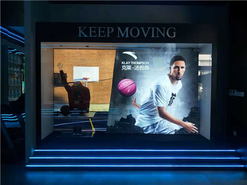 廈門金頂峰為安踏企業制作的發光字,亞克力廣告字